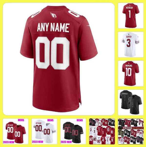 

kyler murray jerseys jj j.j. watt deandre hopkins arizonas budda baker custom cardinal football nflxxxxx marquise brown james conner rondale