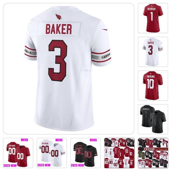 

arizonas kyler murray cardinal tee custom football jerseys j.j. watt deandre hopkins budda baker nfljjjjj pat tillman myjai sanders kurt war, Black