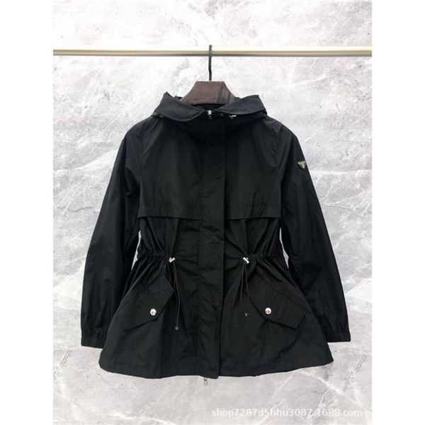 

26% off designer quality family spring/summer new hooded clothing loose and simple fashion windproof sun protection lazy coat, Black