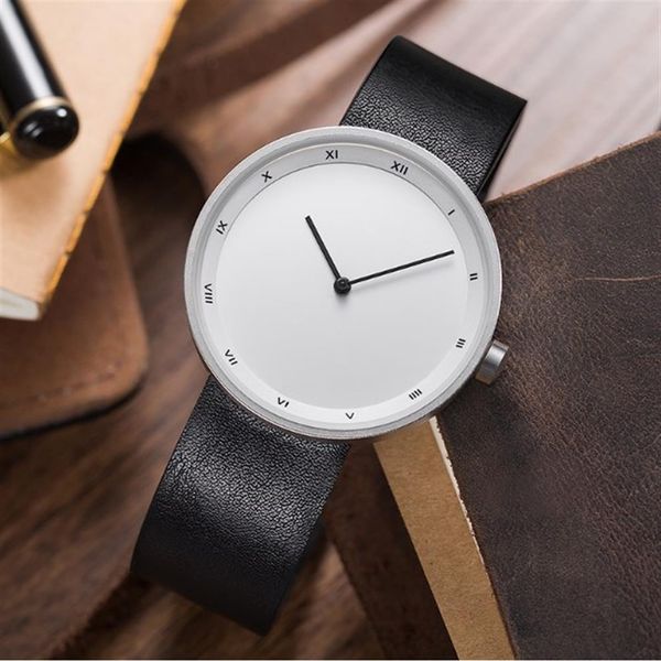 

montre homme new yazole mens watch fashion simple watch men waterproof pu strap analog quartz watch for men heren horloge283n, Slivery;brown