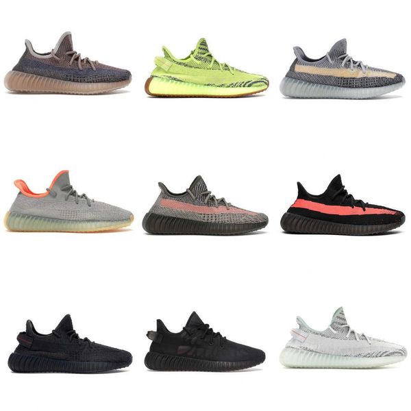 

running yeezzys shoes for men women salt slate zebra oreo dazzling blue mx rock beluga reflective turtle dove bred runners granite grey size