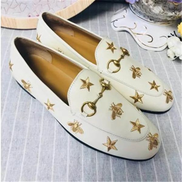 

casual shoe mules shoe 2019 princetown flat soled designer authentic cowhide metal buckle ladies shoes leather men women luxury lazy sho sah, Black