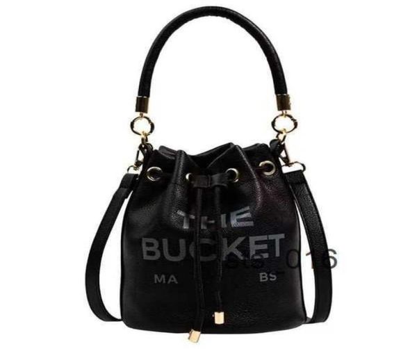 

evening bags lady luxury the leather bucket bag womens men designer marc tote classic drstring shoulder fashion wallet buckets 423137