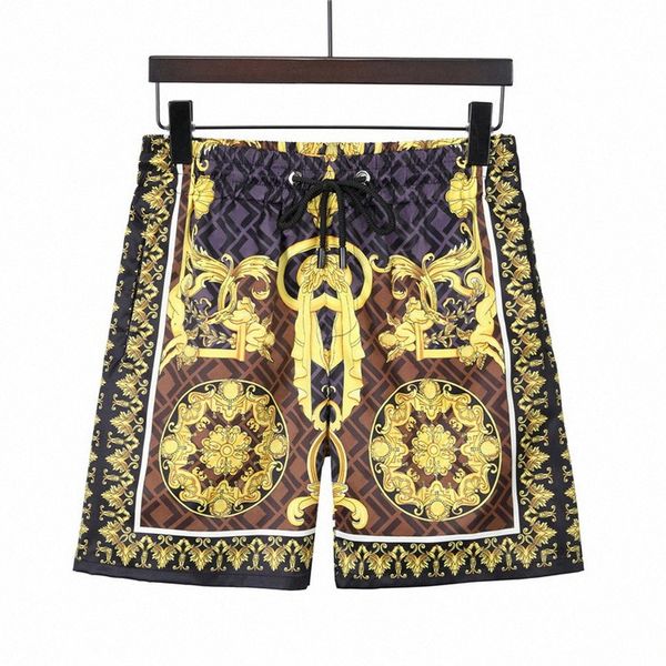 

summer men designers shorts quick drying swimwear printing board beach pants mens swim short size m-xxxl x9oz#, White;black
