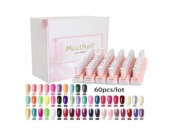 

nail gel 60pcslot nails polish 15ml soak off uv set cosmetics art manicure shellak varnish3387655, Red;pink