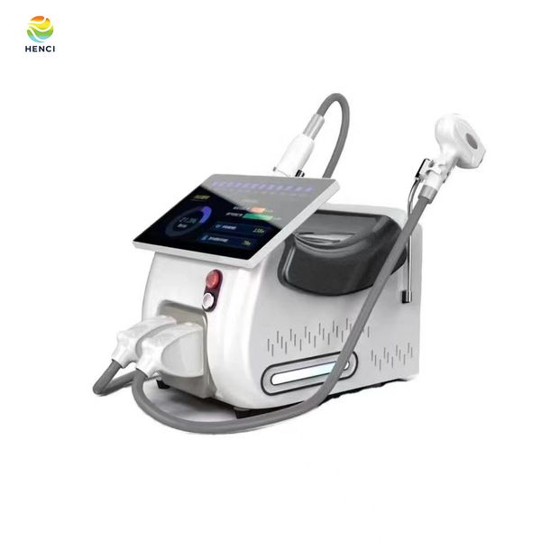 

2023 diode hair removal machine 2 in 1 q switch nd yag laser tattoo removal 4 in 1 diode laser machine, Black