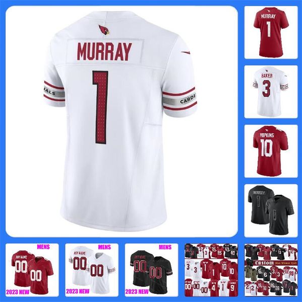 

custom kyler murray arizonas football cardinal jerseys jj watt deandre hopkins budda baker nflrrrrr pat tillman myjai sanders kurt warner ro
