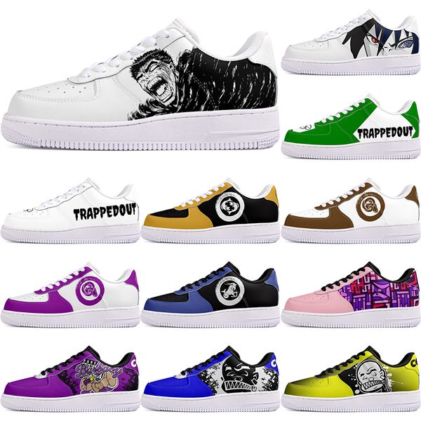 

DIY shoes precious autumn mens Leisure shoes one for precious men women casualplatform sneakers Classic cartoon graffiti trainers comfortable sports 50024