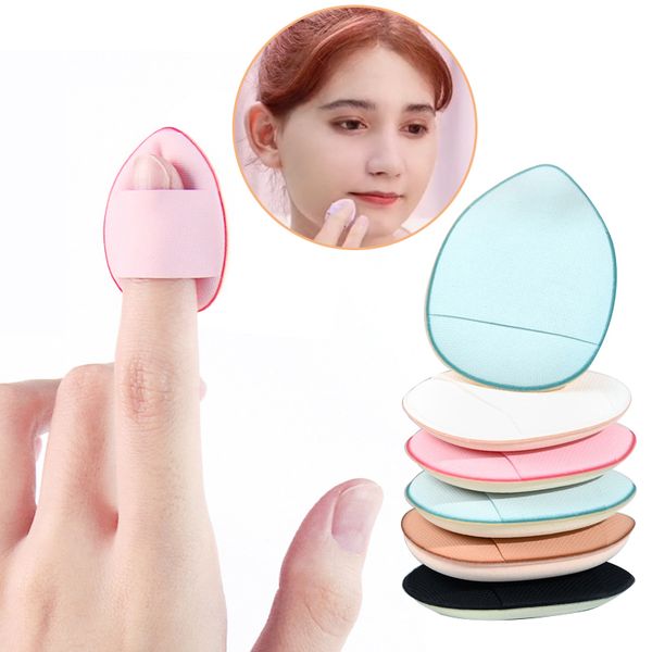 

5/10pcs mini finger puff foundation small air cushion powder sponge face concealer bb cream cosmetic applicator makeup tools