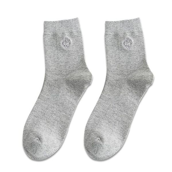 

pure cotton socks spring breathable sweat-absorbent gentleman style sports socks men's socks 10pcs 5 pairs2223, Black