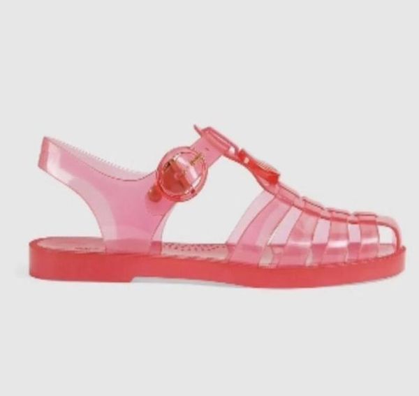 

fashionable summer sandals women039s party basket buckle shoes outdoor beach shoes multicolor pvg transparent non slip rubber s9537302, Black