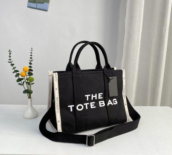 

marc designer tote bags the tote bag handbag women canvas shoulder bags travel casual large capacity shopping handbags letter cros5386409