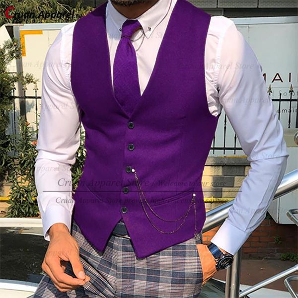

blazers 2022 casual purple wedding men's vest suit waistcoat sleeveless jacket tailormade slim shawl lapel groom man tuxedo, White;black