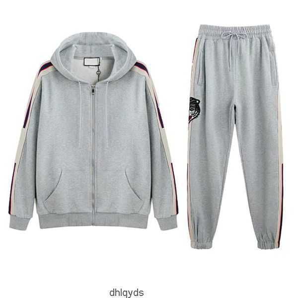 

tracksuits sets women jackets men suit classic letter pants two-piece suits casual long-sleeved sports fashion sportswear designer hoodies j, Gray