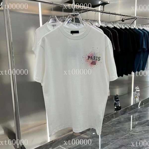 

22ss designer hoodies printed t shirts tee sweatshirt fashion high street short sleeves 062228a, Black;brown