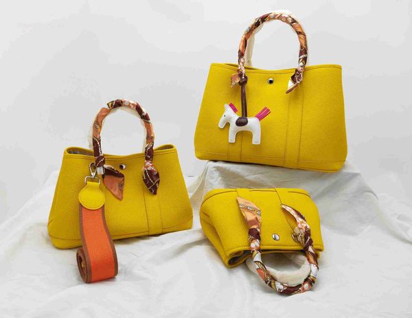 

designer herbag garden party evening cow garden on the first floor leather large messenger fashion women's bag live goods 0x8a