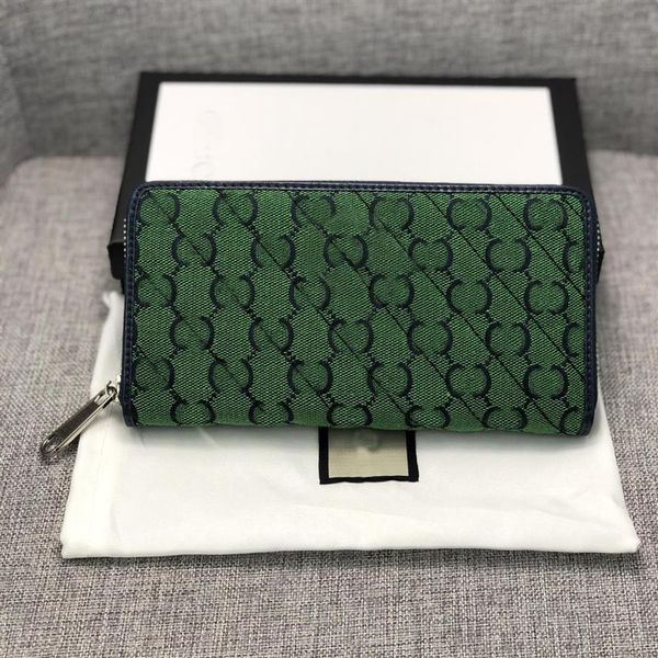 

long wallet fashion retro four color capacity business credit large note card slot classic zipper bag2243, Red;black