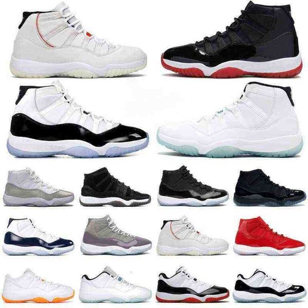 

r air 11 basketball shoes 11s jubilee 25th anniversary bred concord 45 metallic silver mens trainers sport