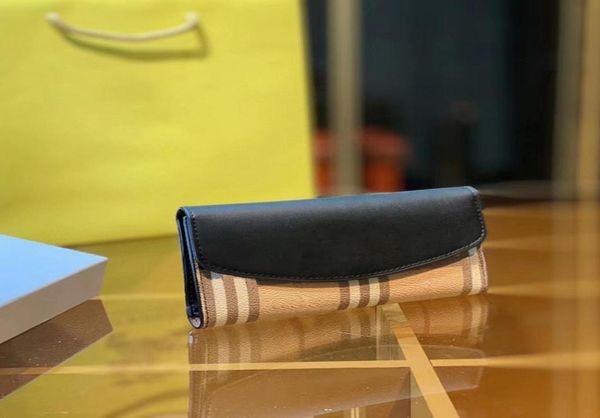 

designer wallet luxury brand purse single zipper wallets women handbags tote real leather bags lady plaid purses duffle luggage by8896813, Red;black