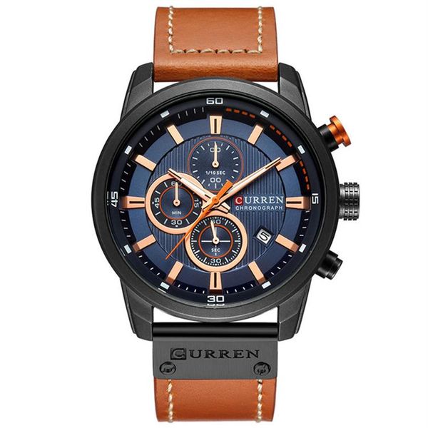 

mens watches all dial work japan quartz movement watch stainless steel strap chronograph wristwatch lifestyle waterproof analo180q, Slivery;brown