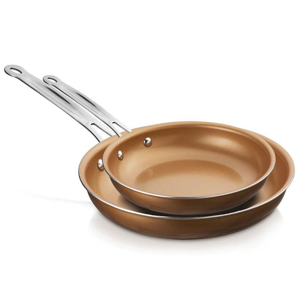 

bfp-2810c 8-inch and 10-inch non-stick induction copper frying pan set