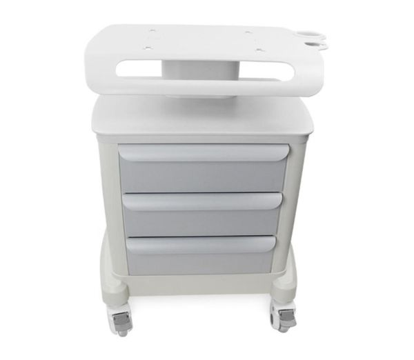 

accessories parts new trolley roller mobile medical cart with draws assembled stand holder for salon spa hifu machine5944630