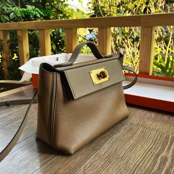 

hemres new 2424 bag mini layer cowhide women's advanced feeling weima dog color single shoulder messenger 8k91, Black