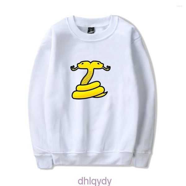 

emblem men's deceit hoodies sanders crewneck merch sweatshirt men women print pullover harajuku casual 2 d5n6, Black