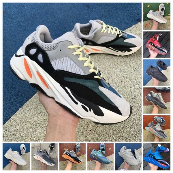 

bright yeezzys wave 700 casual shoes 700s v1 v2 hi res red blue static cream sea hospital blue vanta solid grey inertia utility black analog