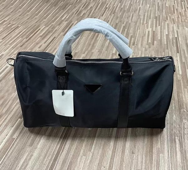 

black outdoor travel bags large capacity handbag crossbody duffel bag with strap 45cm1740769