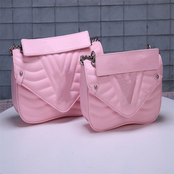 

tote bags luxuries designer women bag custom brand handbag women's leather gold chain crossbody black white pink cattle shoulder clutch