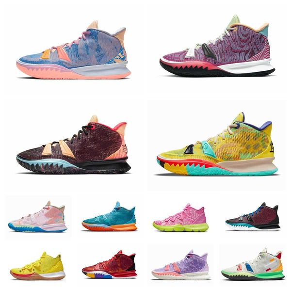 

og one world 1 people chip light bone kyrie 7 mens basketball shoes kyries 5s sponge sandy creator hendrix horus rayguns daybreak squidward