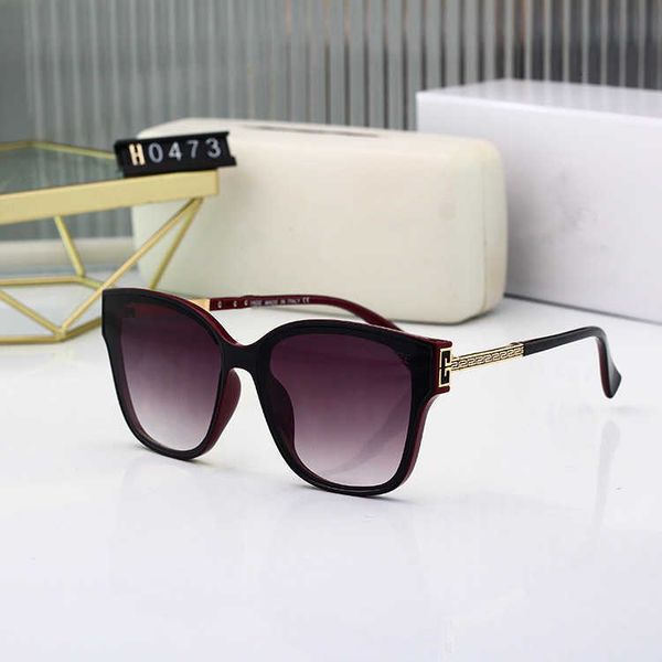 

fashion cool fend letter f sunglasses fund 2023 new sunglasses net red street p overseas glasses box female, White;black