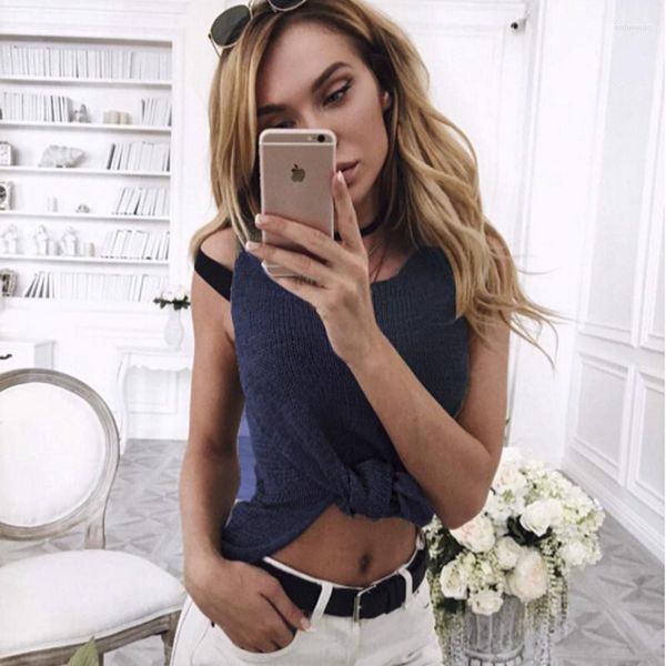 

women's sweaters spring fashion women sleeveless sweater high elastic solid o neck female slim gray blue green knitted pullovers, White;black