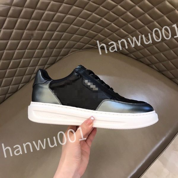 

new r men causal shoes fashion womans leather lace up platform sole sneakers white black mens womens luxury