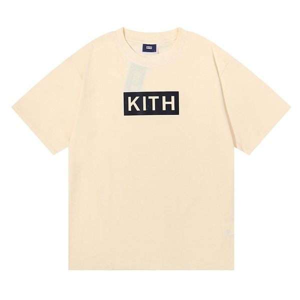 

short sleeve men women quality casual tee letter printing black white apricot t-shirts306m, Black;brown