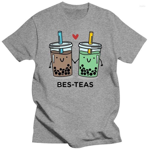 

hhmen's t shirts 2023 brand men shirt bes teas ies friends bubble boba cute hhh mbb8, White;black