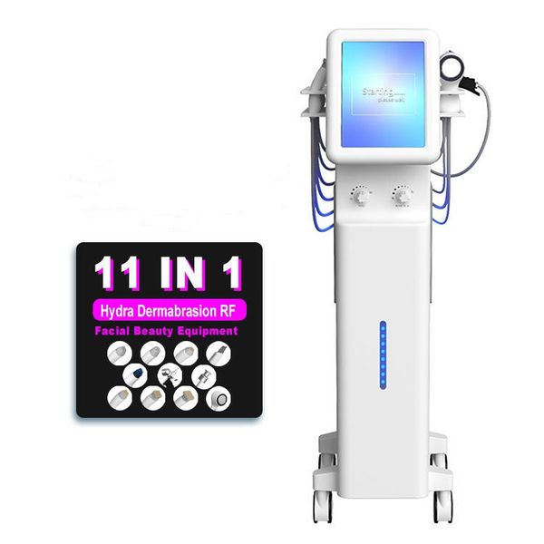 

spa use fractional rf skin care oxygen jet peel machine hydra dermabrasion infusion device aqua peel microdermabrasion skin rejuvenation bea, Black;white