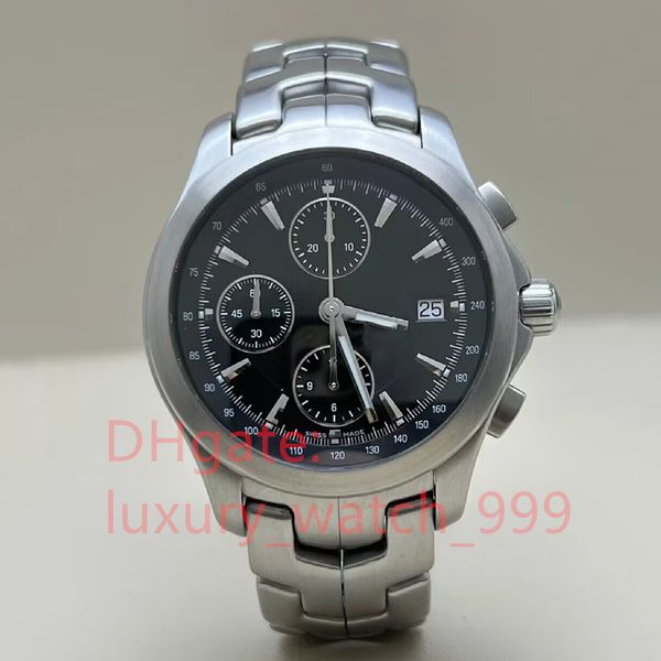 

luxury watch new cal.16 43mm professional monthly watch automatic 7750 timing automatic mechanical waterproof men's watch men's wa, Slivery;brown