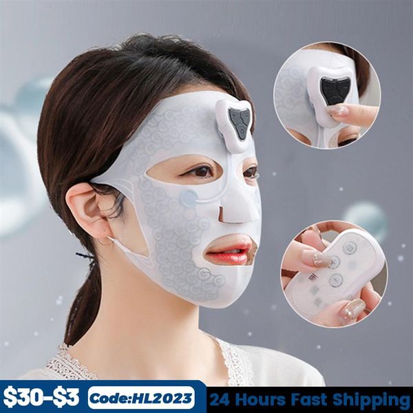 

face massager light led mask skin rejuvenation p otherapy care beauty anti acne whitening wrinkle removal 230214244p