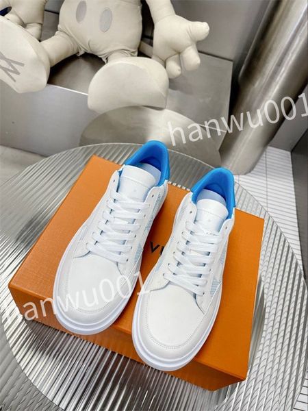 

2023 designer mens causal shoes fashion womans leather lace up platform sole sneakers white black men women luxurys