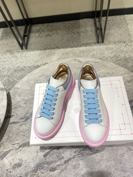 

new fashion luxury designer man woman casual shoes genuine leather mesh pointed toe race runner 0414, Black