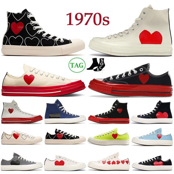 

designer casual shoes 1970s canvas platform sneakers high low play midsole red blue grey natural outdoor sneakers walking sports trainers