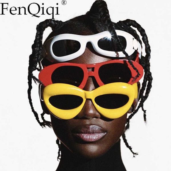 

sunglasses brand desinger ladies style punk sun glasses shade wide lip eyewear fashion sun glasses small cat's eyes cool girls sunglass, White;black