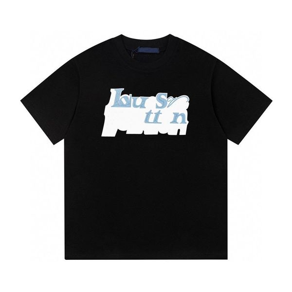 

luxury t-shirt designer men's t-shirt cotton short summer fashion casual with brand letter high-quality designer t-shirt  s2, White;black