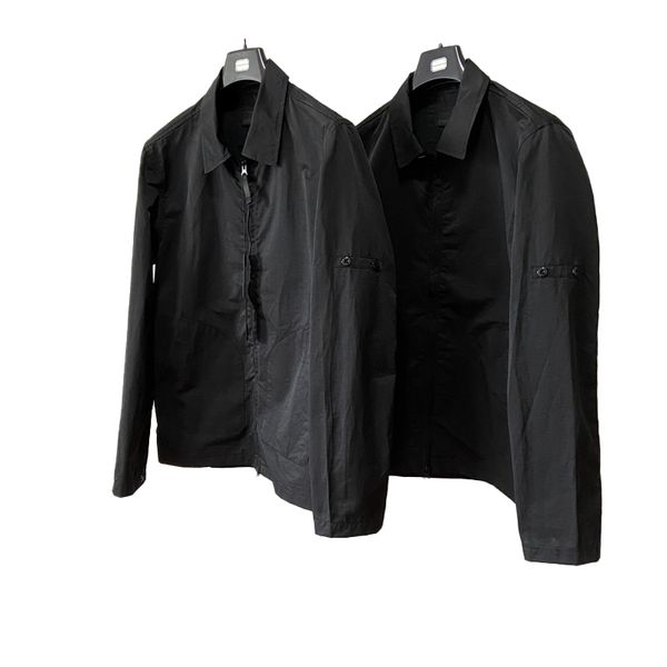 

Topstoney Fashion Men Zipper Jacket Casual Student Jacket Outdoor Coat Top Loose Coat Men's Windproof Thin Jacket Black Grey Luxury Brand Classic Jackets, Gray