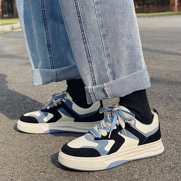 

dress shoes men women sneakers casual canvas skateboard walking flats designer brand trend man vulcanize tenis masculino 230422, Black