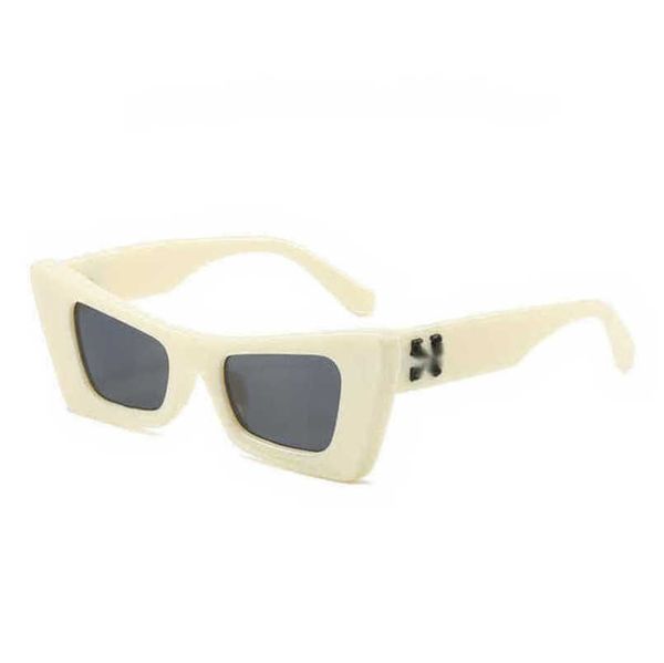 

frames fashion luxury sunglasses men women trend brand offs square sunglass arrow x frame eyewear bright sun glasses sports sunglasse hihi, Black