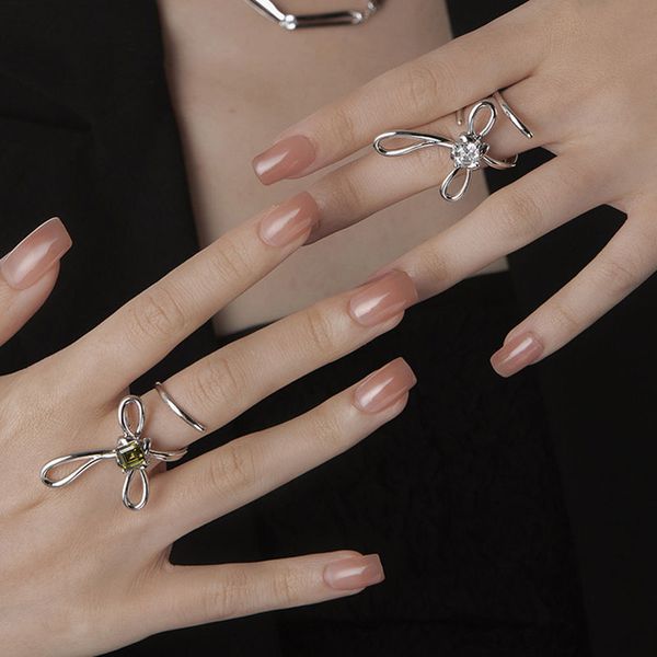 

nique engagement rings class rings crystal rings friendship rings promise rings for her udesigners ring luxurys women designer rings fashion, Silver