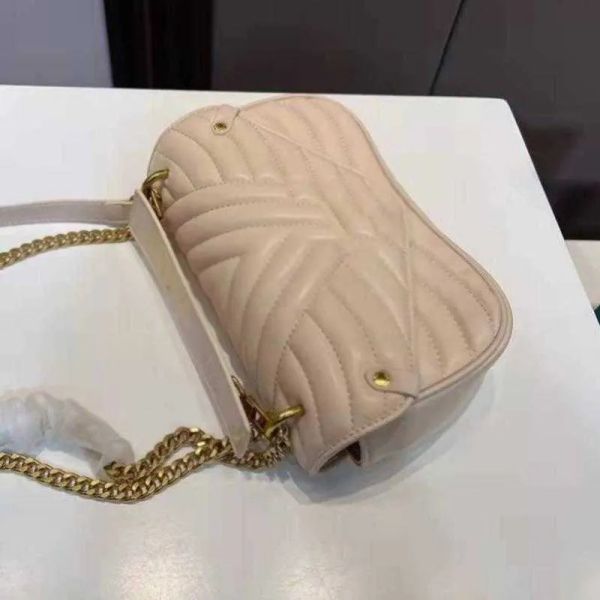 

2023 new wave totes twill clutch chain bag luxurys designer handbags genuine leather shoulder bags women classic crossbody bag, Black;red
